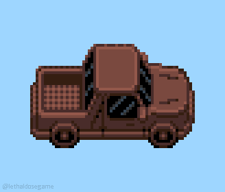 mater type truck #pixelart #gamedev #indiegame