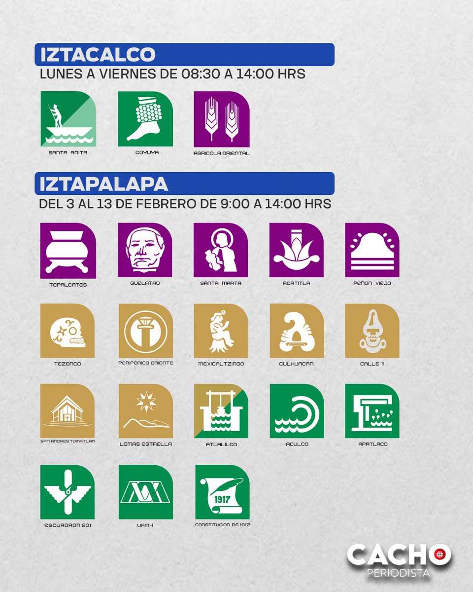 ¿Dónde vacunarte contra #sarampión en la #CDMX? 💉

Contemplan la instalación de 2 mil módulos distribuidos en flujos de movilidad urbana. Estas son las estaciones del Metro donde estarán disponibles: cachoperiodista.com/abriran-2-mil-…