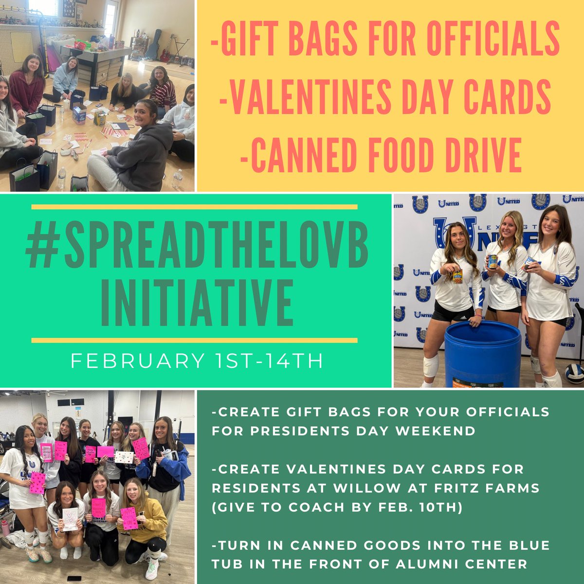 Lexington United Volleyball tweet media