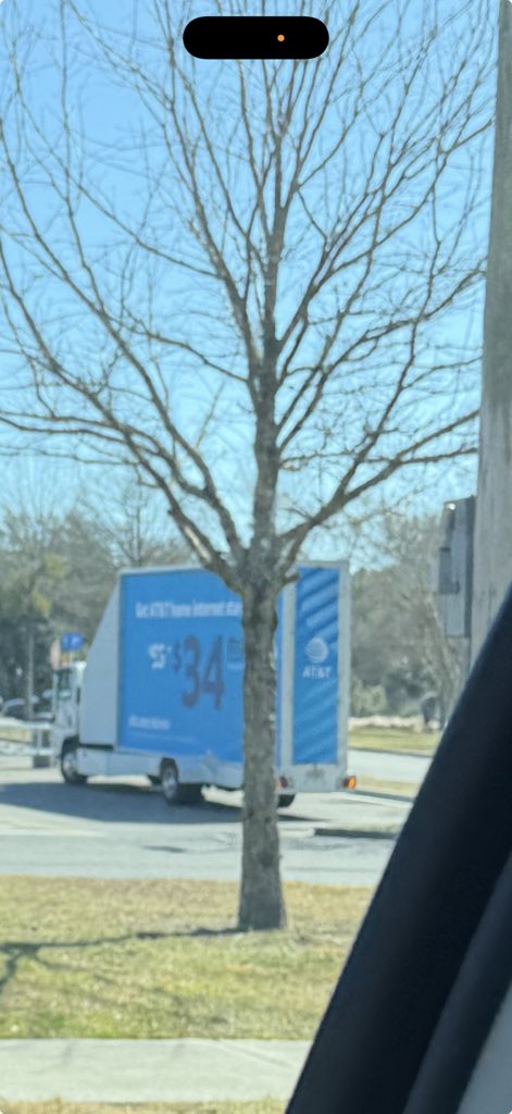 this ridiculous ass truck I drove by