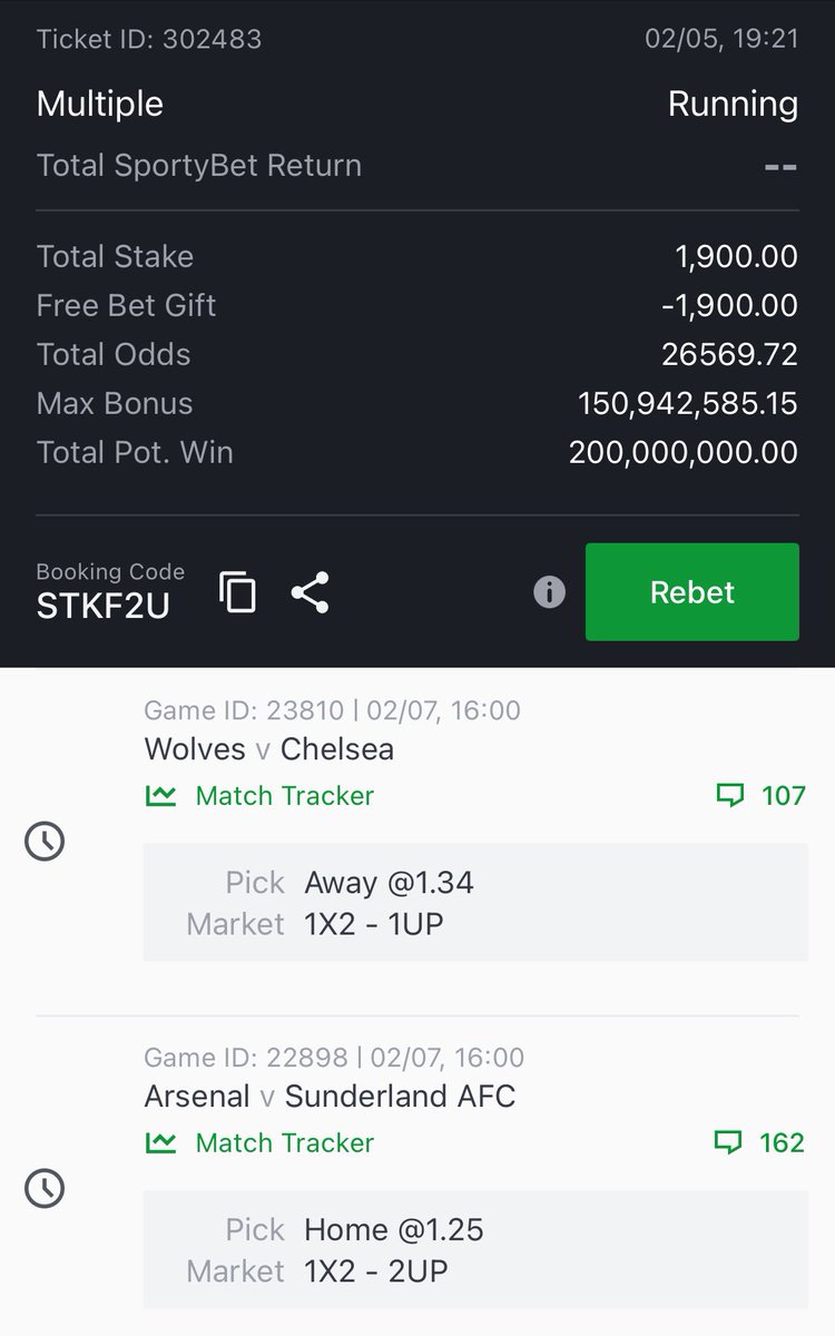 ADT_Freetips's tweet image. Weekend Well Analyzed Longshot 
Fri - Sun ♻️♻️♻️

26k odds 🔥🔥🔥🔥

Best Edits 👉 t.me/adtfreetips