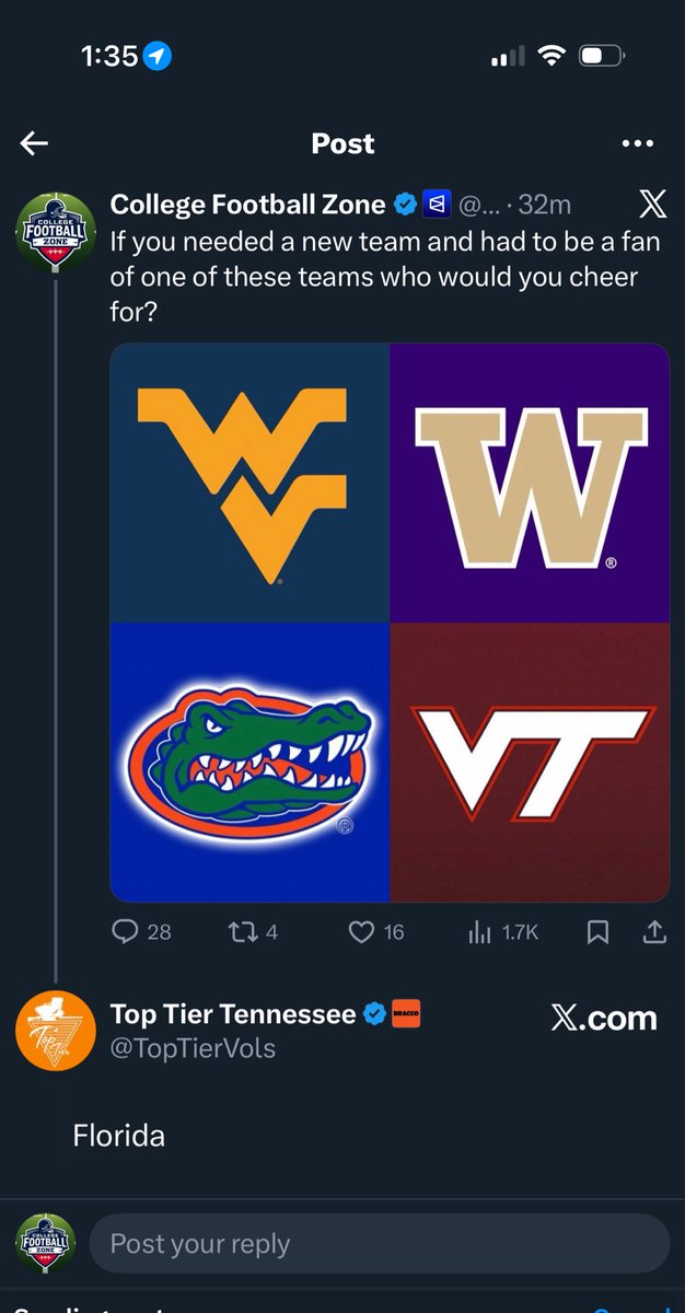 College Football Zone tweet media