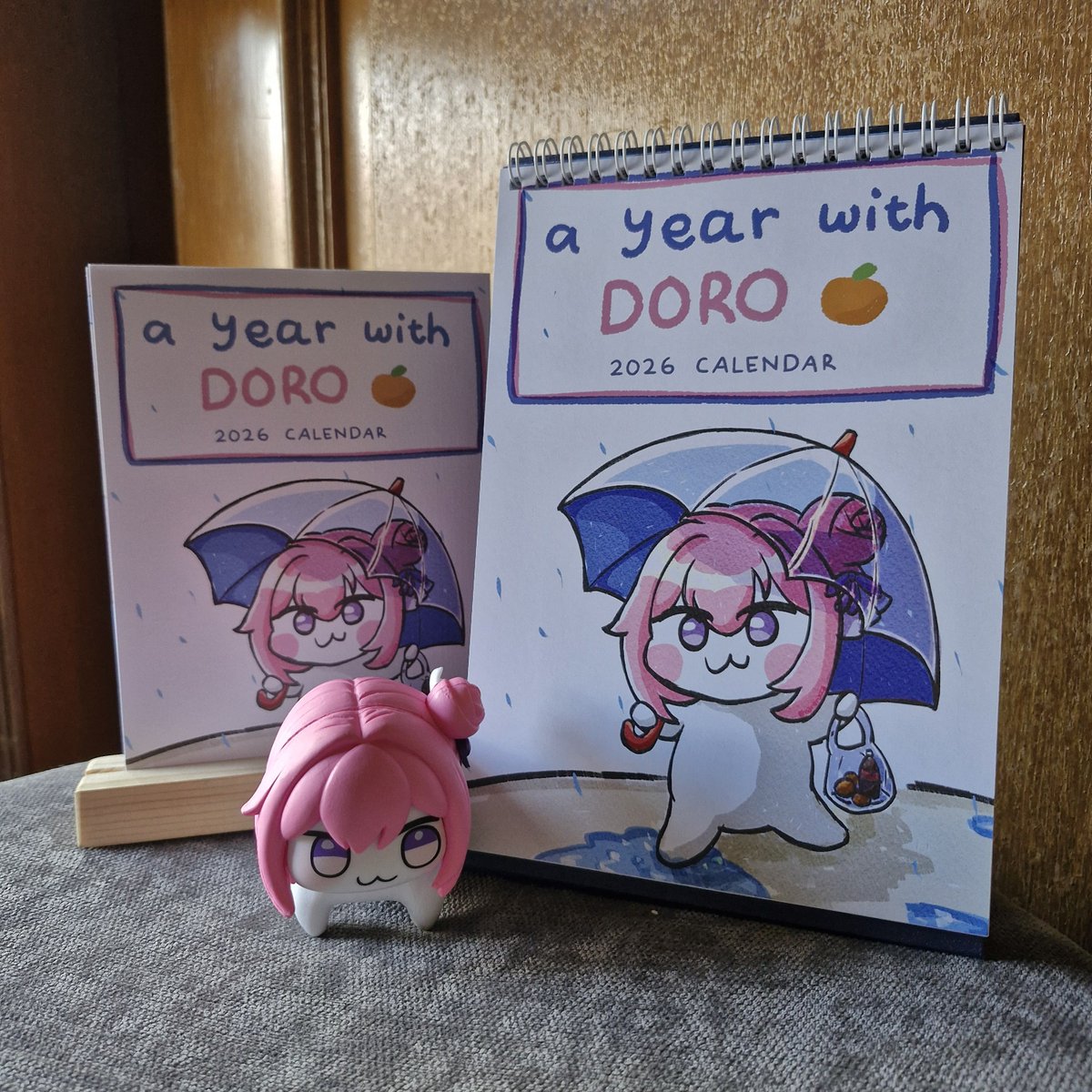 narerucca's tweet photo. i keep forgetting to post this (took the photo months ago..) but i made Doro calendar! it's going to be great motivation for creating lots more cute art ⸜( ˶'ᵕ'˶)⸝

#NIKKEdoro https://t.co/qx0uUl0l40