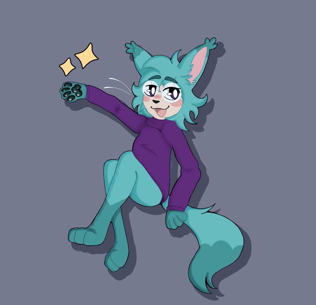 #kovycat did a little fanart of the guy >< 😼😼😼