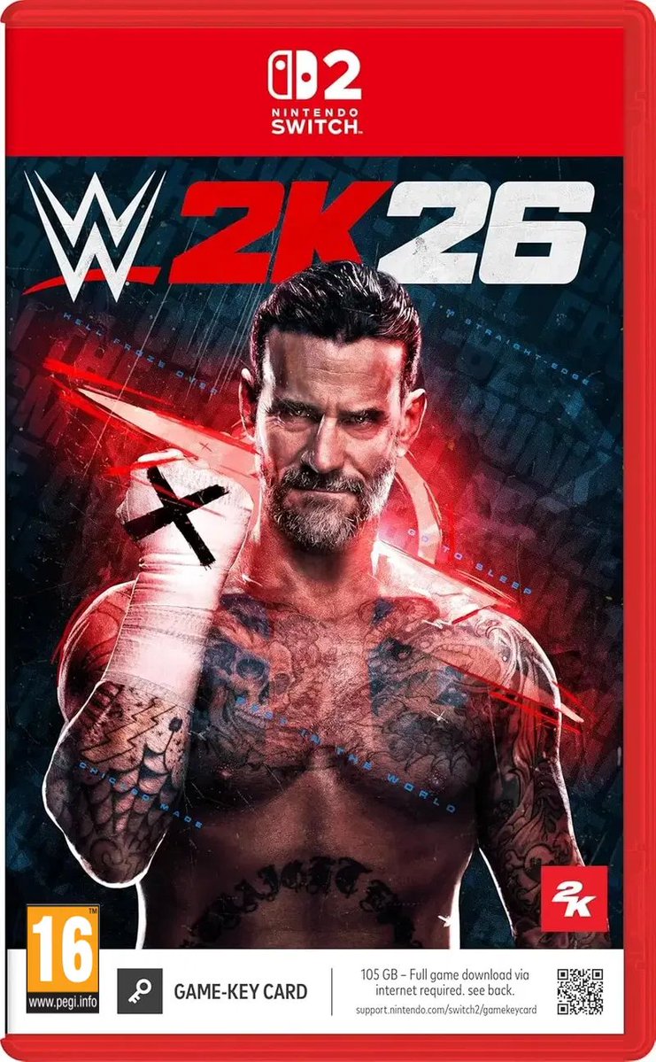 🔴 WWE 2K26 will be distributed as a Game Key Card in EUR, USA. #Switch2 #2KGames #GameKeyCard