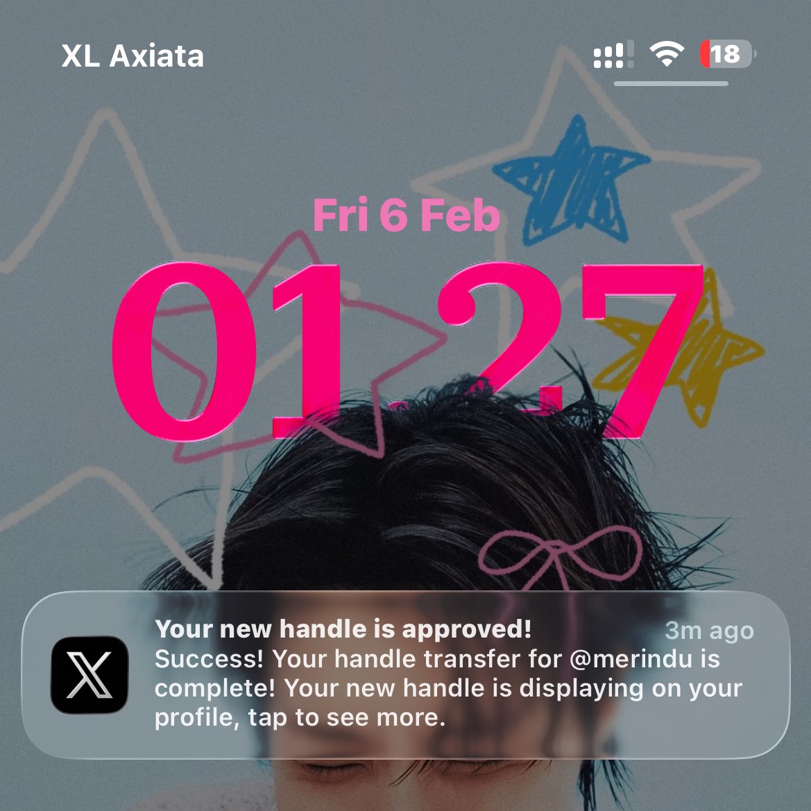 merindu's tweet photo. ayeee welcome new username @merindu 🙋🏻‍♀️🥳 username yang aku dapetin dari fitur baru X “handles”🤓☝🏻 https://t.co/oKiNTGMdFQ