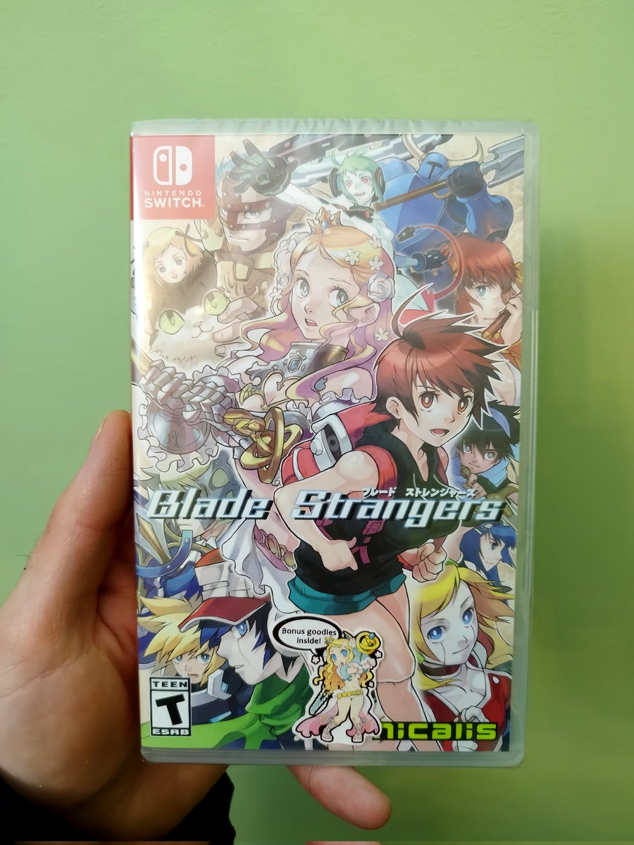 Cafelitoypastas's tweet photo. Buenas cafelillos ☕
Hoy os muestro (Blade Strangers) Juego fanservice de lucha compuesto por personajes como: Cave Story, Code of Princess, Umihara Kawase, Isaac, Shovel Knight, Gunvolt... Entre otros. Decir que de este hay 2 carátulas. Espero k os mole✌️
https://t.co/jhm5KsTdgo https://t.co/vgGV5VrSZz