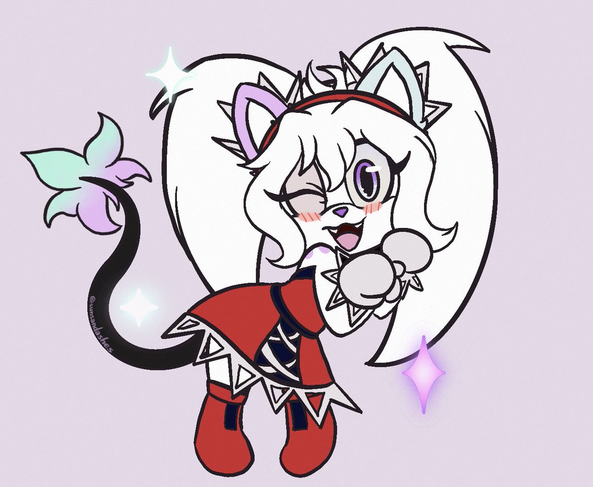 But is she as sweet as Honey?💛

Venus dressed as her friendly rival, Honey the Cat✨

#SonicTheHedeghog