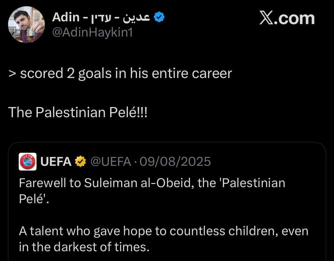 “We murdered a player who scored two goals only” isn’t a gotcha