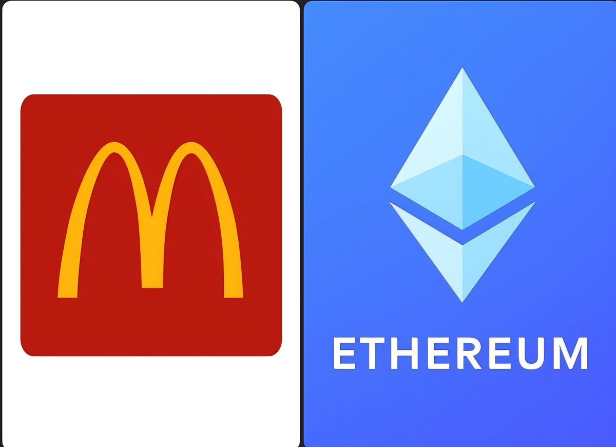 JoaoPBento's tweet photo. @miguel_milhao ÚLTIMA HORA: McDonald's ultrapassa ETH em valor total de mercado. https://t.co/BVXXYMIo4c