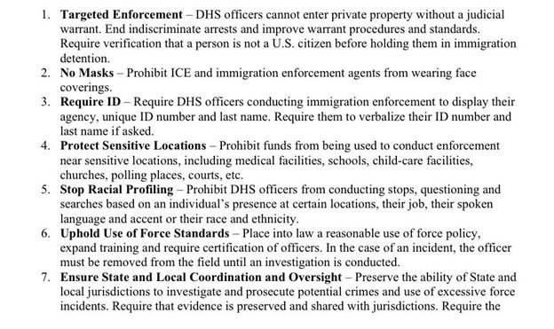 SD73660's tweet image. Chuck Schumer and Hakeem Jeffries Promise to Close the Government If These 10 Unacceptable Demands for #ICE and DHS Agents Are Not Fulfilled

#gatewaypundit #SchumerShutdown