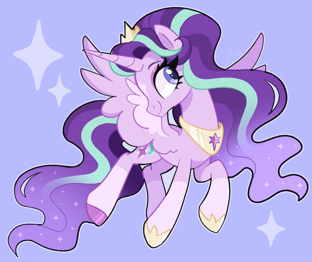 Princess Starlight 💜✨

#commission #mlp #mylittlepony
