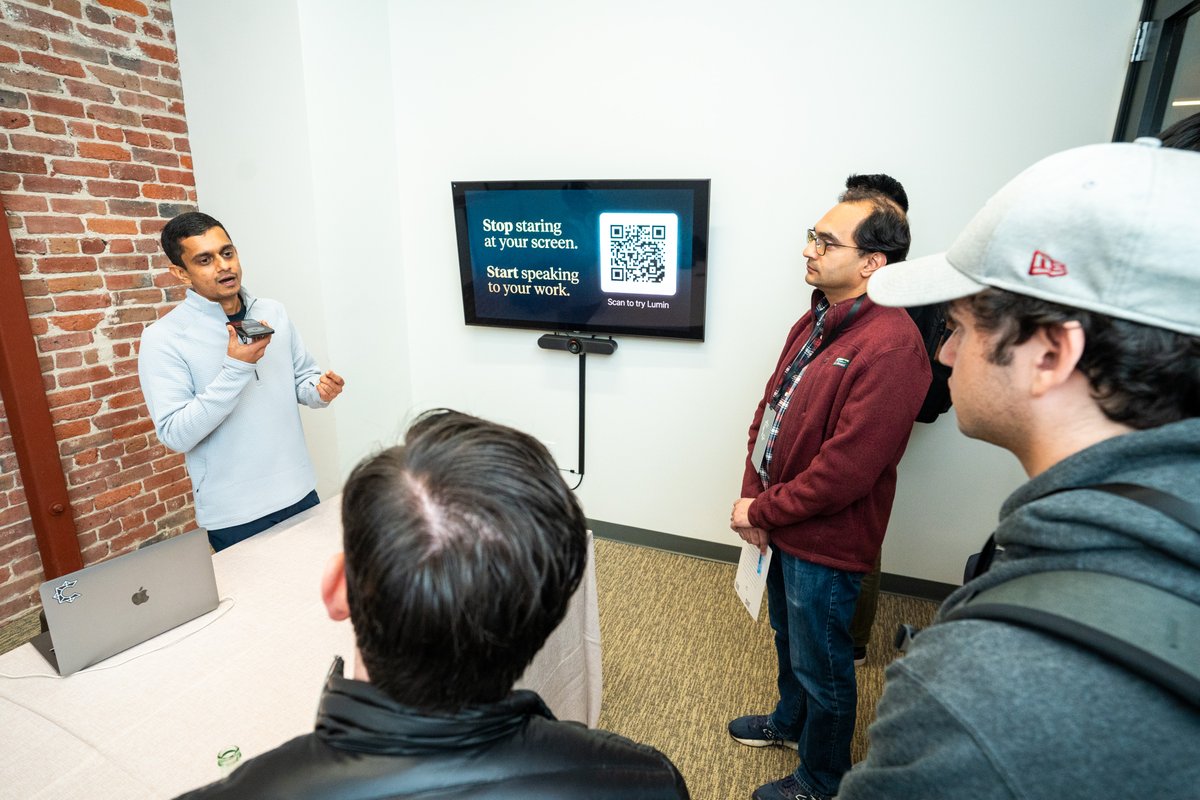 3/ Reading and typing shouldn’t be a barrier to productivity. The team of <a href="/sriramganesh/">Sriram Ganesh</a> &amp; <a href="/mikhail_m/">Mikhail Markine</a> showed us how <a href="/TalkToLumin/">TalkToLumin</a> works.

luminade.ai