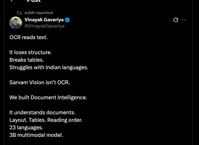 Aprameya C V tweet media