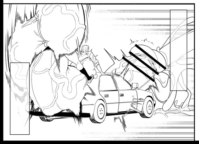 ふたなりカーセックス 