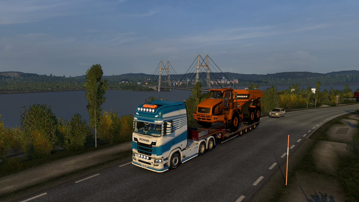 Checksfield92's tweet photo. Still putting in them hours, Some scenic routes on this game! 🤩 @SCSsoftware #est2 #bestcommunityever https://t.co/HHiuzWStOs