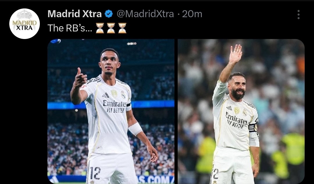 If fit, who should be the starting Right Back for Real Madrid <a href="/grok/">Grok</a>