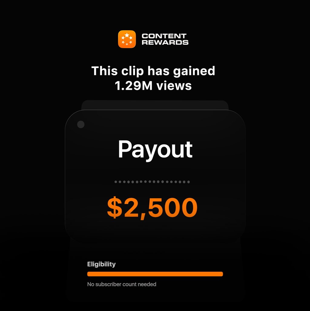 1,000 subscribers to get paid on YouTube.

1,000 views to get paid on Content Rewards