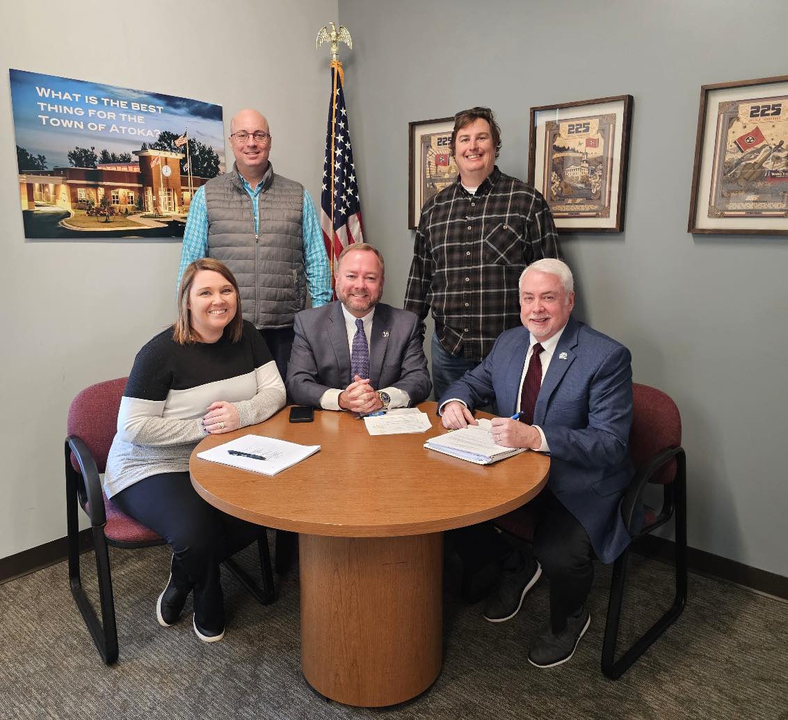 Planning Today for Atoka’s Tomorrow

The Town of Atoka finalized a $3 million loan through the Tennessee Municipal Bond Fund to advance critical sewer improvements. This project supports long-term infrastructure needs while helping the city protect taxpayer dollars.