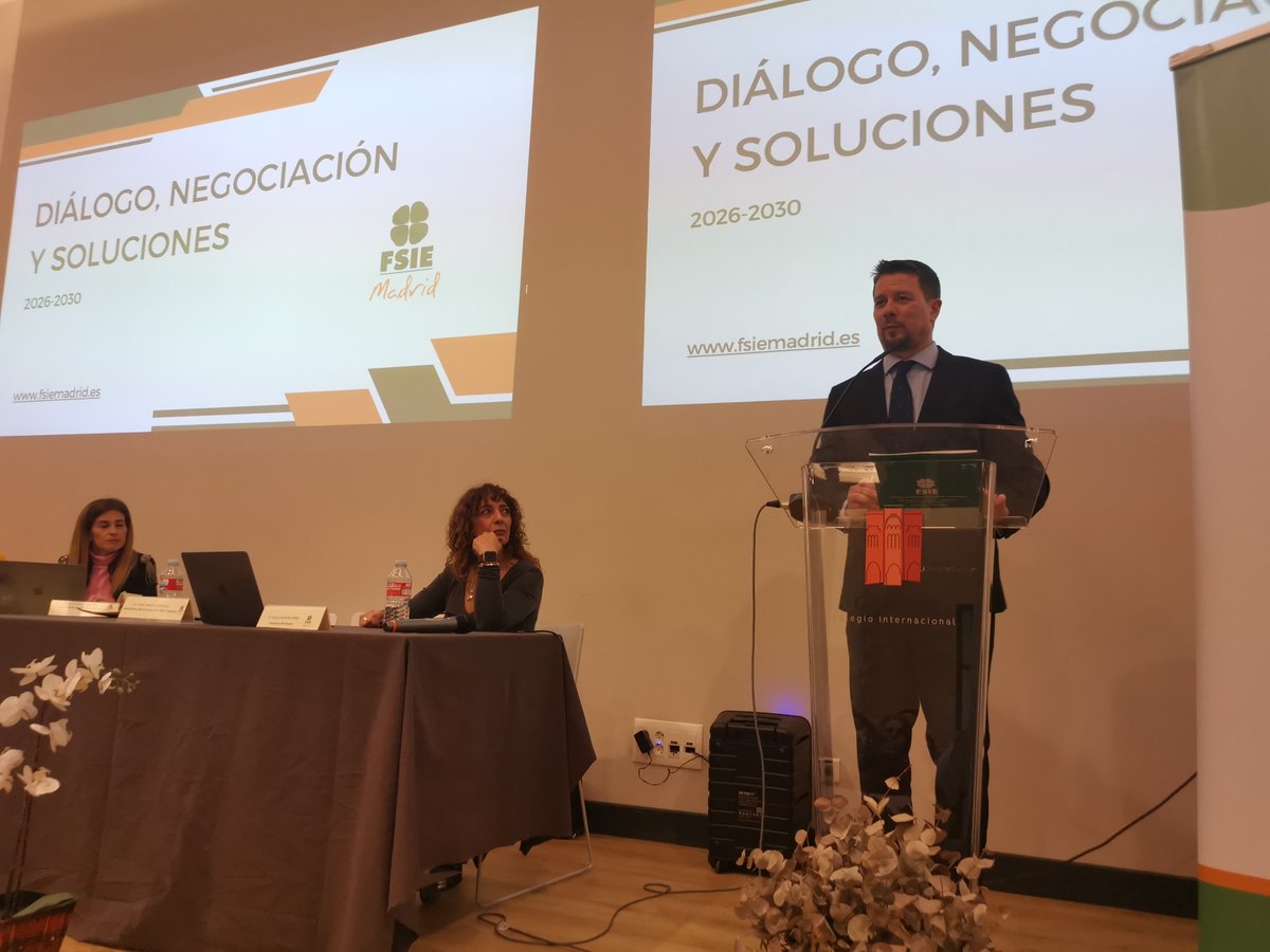 📌 ¡Tenemos nuevo Comité Ejecutivo! 

Nuestros afiliados y afiliadas ya han votado y elegido al nuevo equipo de gobierno para los próximos 4 años, encabezado por el Secretario General <a href="/ChemaMfsie/">José María Méndez</a> y la presidenta <a href="/OlgaFSIE/">Olga Fuentes</a>.

#somosFSIE