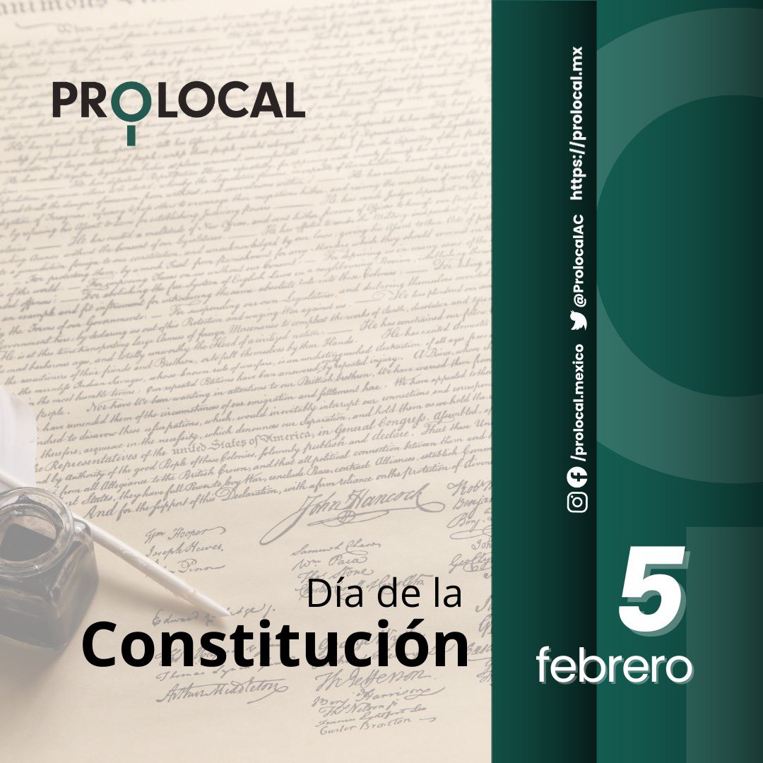 En 1917 se promulgó la Constitución Política de los Estados Unidos Mexicanos, que estableció derechos sociales, el federalismo y la organización del Estado mexicano.

Un referente clave para la vida democrática y el fortalecimiento del gobierno local. 🏛️