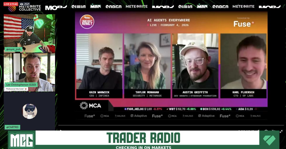 <a href="/assetdash/">AssetDash</a> <a href="/radrdotfun/">Radr Labs</a> <a href="/HurupayApp/">Hurupay</a> <a href="/philip_hurupay/">Philip | Hurupay</a> <a href="/MetaDAOProject/">MetaDAO</a> <a href="/official_taches/">Lex Christopherson</a> <a href="/BagsApp/">BAGS</a> <a href="/surfcashx/">SurfCash | getsurf.cash</a> <a href="/cesarsuarezpab/">Jack | getsurfcash</a> <a href="/stardotfun/">$star</a> Notes from <a href="/official_taches/">Lex Christopherson</a> $GSD at 1:43:00
- Lex is going on a massive podcast that helped build this space in next 48hrs
- Lex is locking tokens because he wants to see the token to excel and he's doing the long game via fees on bags
- Waiting on <a href="/finnbags/">FINN</a> to confirm $GSD has