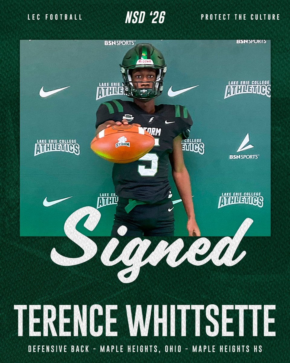 Lake Erie Storm Football tweet media