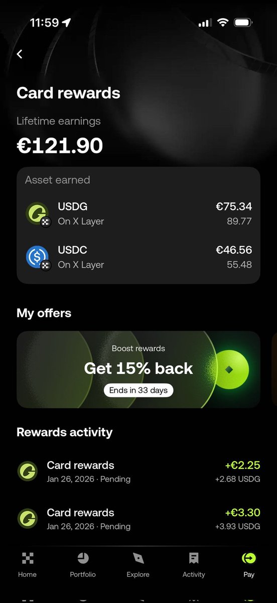 elpestoliro6's tweet image. Pagare con la $OKXCard al supermercato è super veloce e facile, basta toccare e via.
Inoltre, ottieni cashback e ricompense sui tuoi acquisti, così ogni spesa ti ripaga davvero. Rende la spesa quotidiana semplice, rapida e gratificante 💓
#PaidWithCrypto