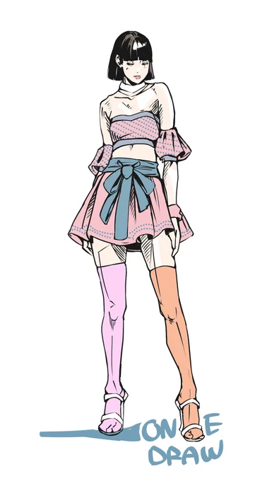 ワンドロ☆資料より 色々試して、迷走中w