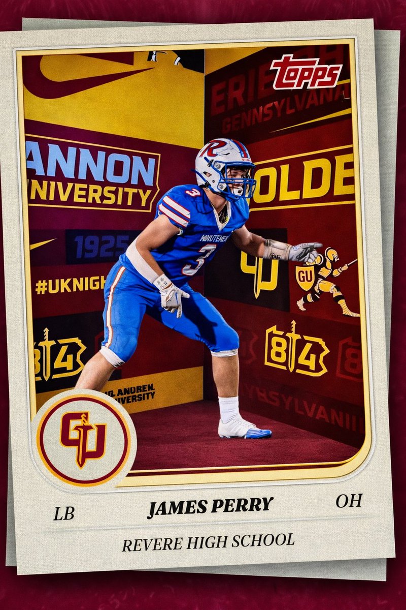 FootballGannon's tweet photo. Join us in welcoming James to Knight Nation!

James Perry
6’0” | 210lbs | LB
Copley, OH - Revere
#UKnighted |⚔️ https://t.co/07ijU6NJOu