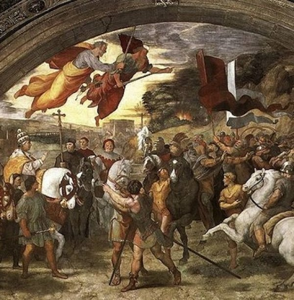 Armies couldn't stop Atilla the Hun, but Pope Leo the Great, by himself ...