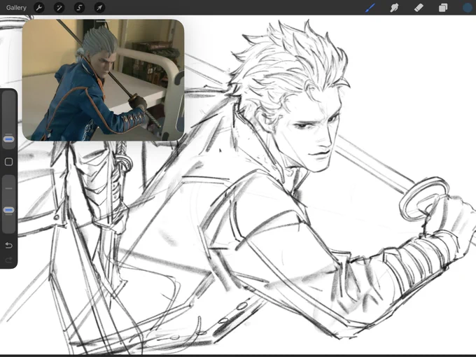 gave him his hair back 