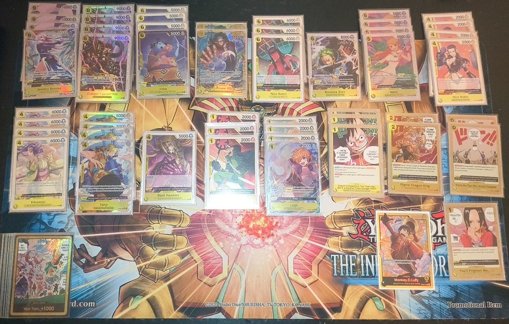 Got 5th place at locals with this build and been kicking casuals ass 10/10 recommend #ONEPIECE #OnePieceTCG