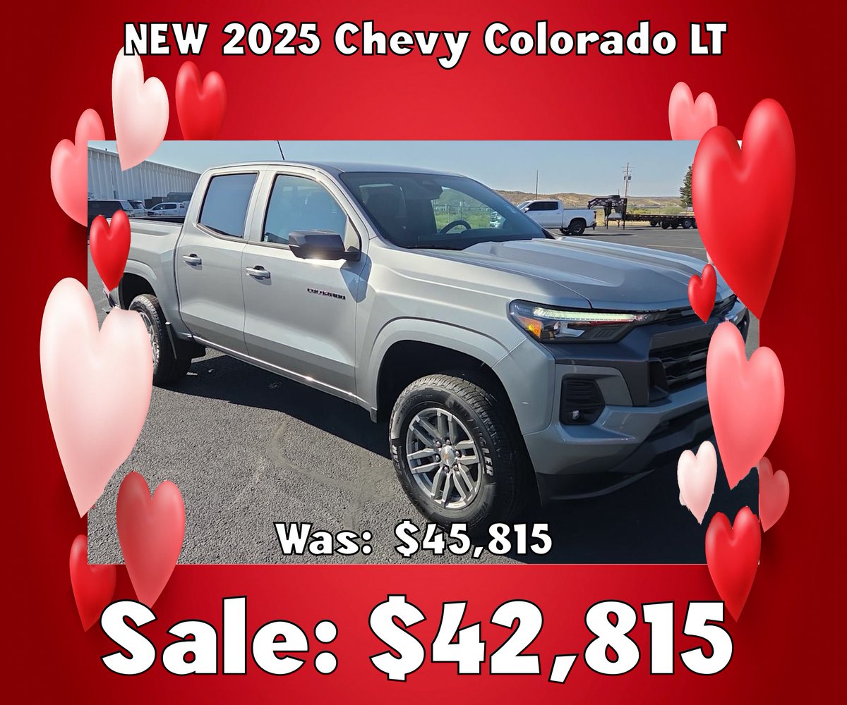 whislerchevy's tweet photo. Save $3,000 on this brand new Chevy Colorado!

https://t.co/ZwNTCSxoKN

#Colorado #chevy #sale https://t.co/7HXz8QT03g