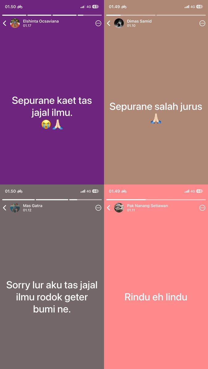 ikhwwn_'s tweet photo. kompilasi storyne cah2 bar lindu https://t.co/28PYDmTikz