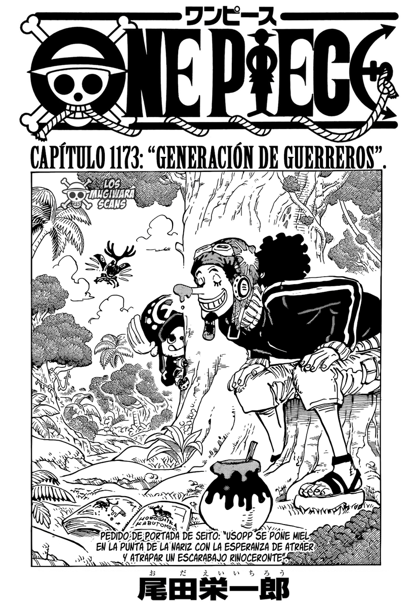 GearSekando1000's tweet photo. One Piece Manga 1173 [Español] [Mugiwara Scans]

- Leer Online: https://t.co/NlJ7pHLLUP

- Capitulos anteriores: https://t.co/YD42aNRwbl

- One Piece Fans - Comunidad: https://t.co/dJFPGUS8aw

#ONEPIECE #MANGA #ONEPIECE1173 https://t.co/aV6rScTepK