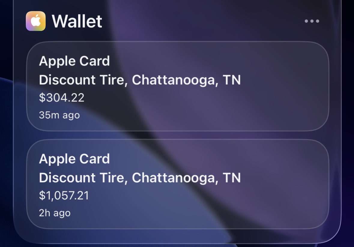 It’s always fun to buy two new (to us) cars and two weeks later need new tires on both! 😑💸