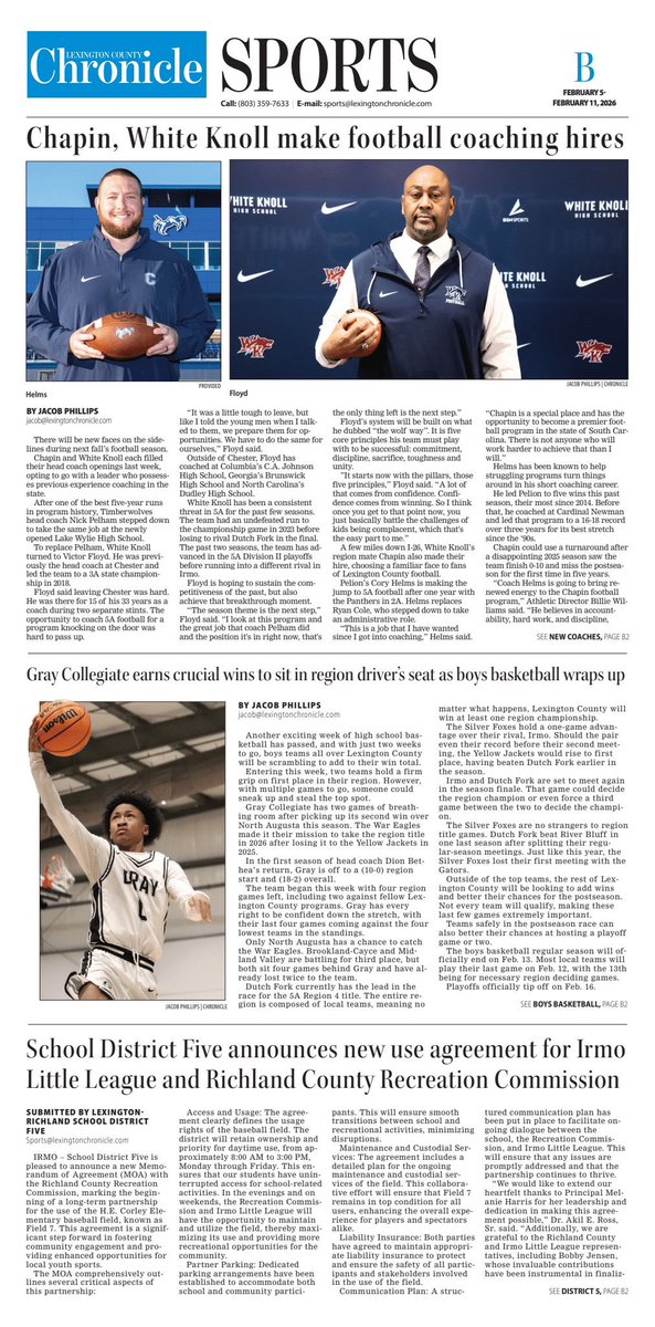 Lexington County Chronicle tweet media