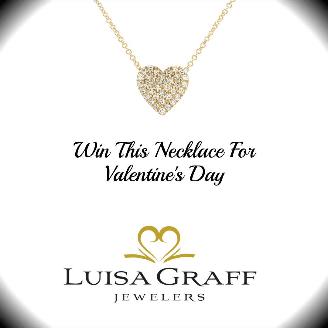 Not sure what to do for a Valentines Day gift? We've got you covered at KKFM.com with your chance to win a beautiful Vermeil Pave Lab Grown Diamond Heart Pendant with 18” Adjustable Chain! Head to the website now to get signed up!