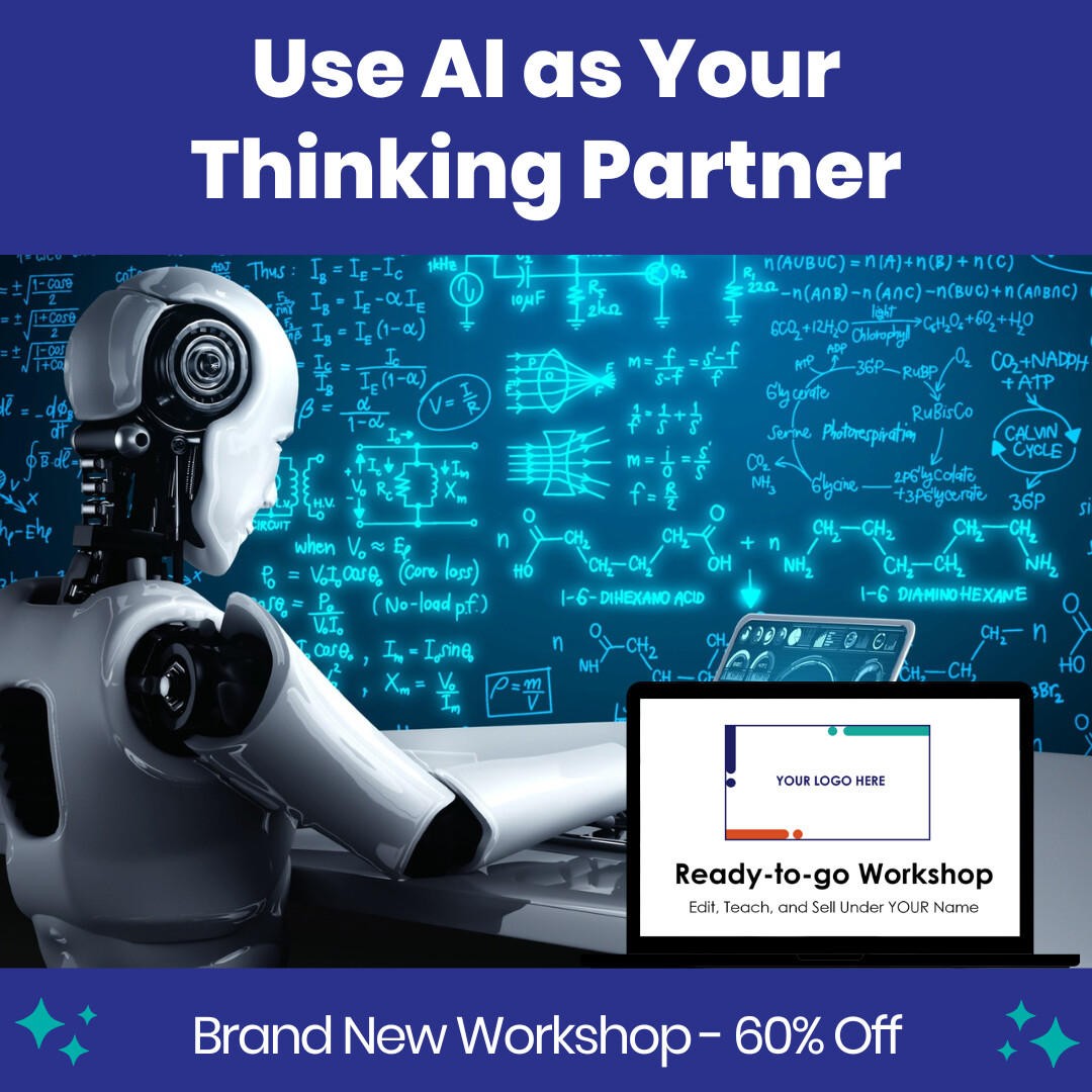 We're now live with a workshop that will change the way you and your audience use AI for decision-making:
contentsparks.com/shop/use-ai-as…

'Use AI as Your Thinking Partner' shows how to use AI to support your thinking rather than handing off the decision process.