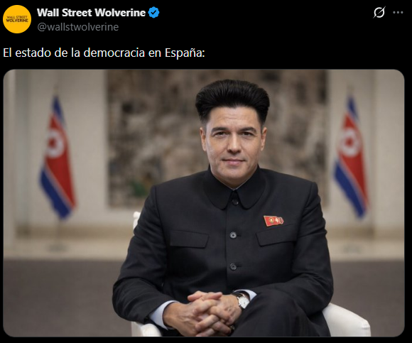 Joder, no sabía que Pedro Sánchez había construido cientos de viviendas para la población española de forma gratuita, había iniciado un plan de modernización del campo y la industria junto con el desarrollo de misiles nucleares para disuadir al pedófilo de Donald Trump .