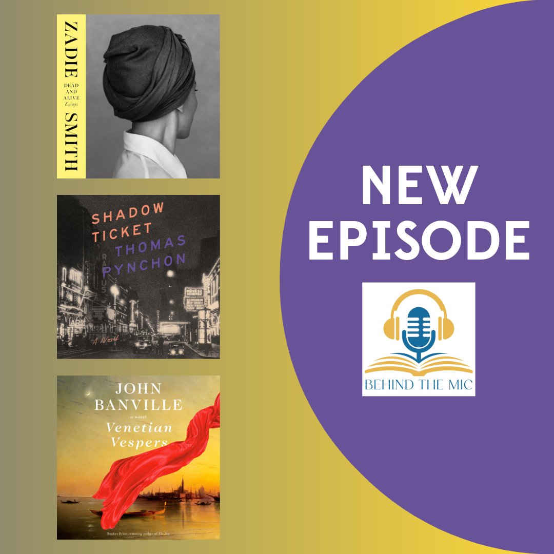 KirkusAudiobook's tweet photo. On the latest podcast episode, host Jo Reed and contributor Alan Minskoff dive into three remarkable audiobooks by literary heavyweights Zadie Smith, John Banville, and Thomas Pynchon.
https://t.co/MdsITSeATk 
.
#DeadAndAlive #VenetianVespers #ShadowTicket #KirkusAudiobookReviews https://t.co/LIcligNsHR