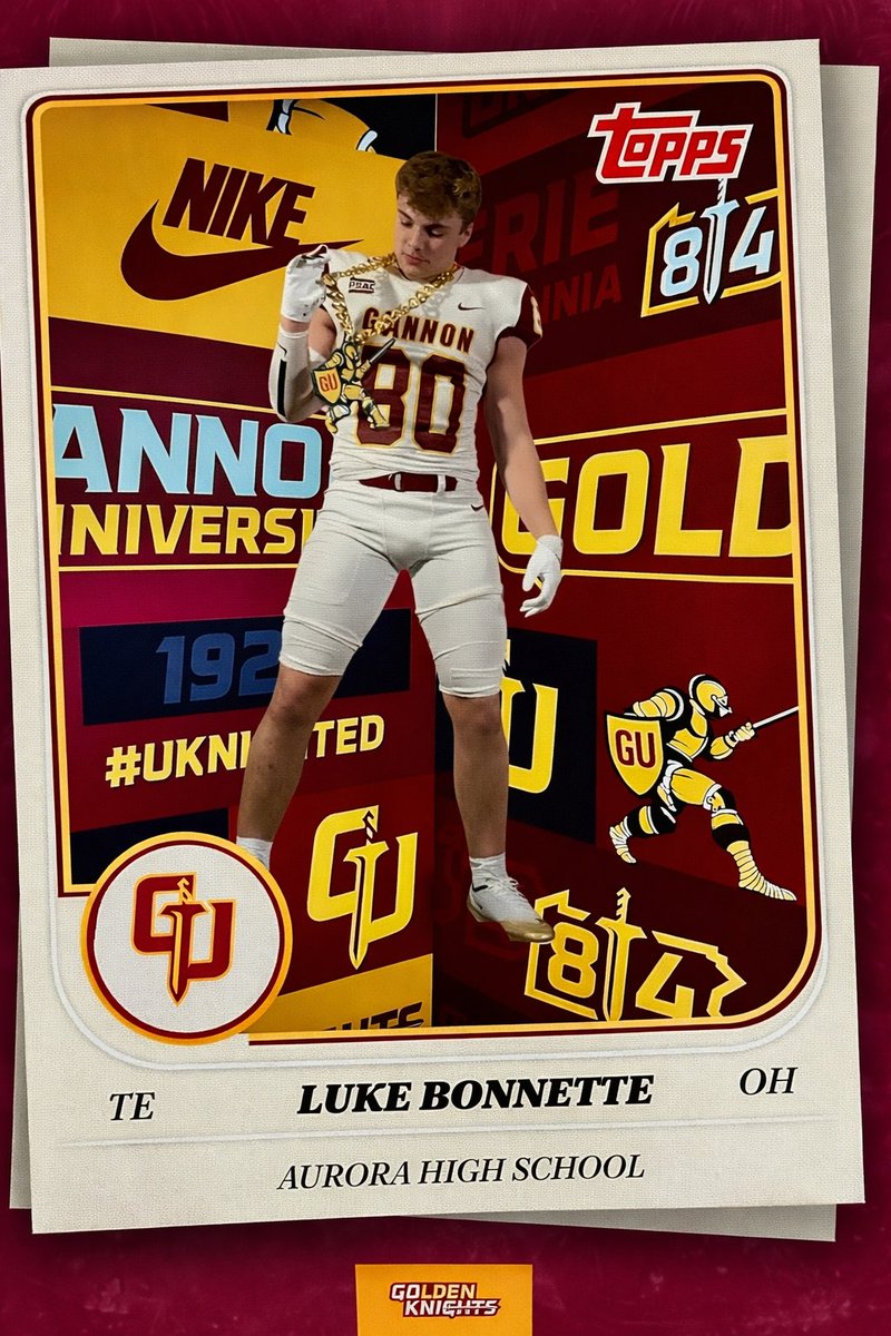 Gannon Football tweet media