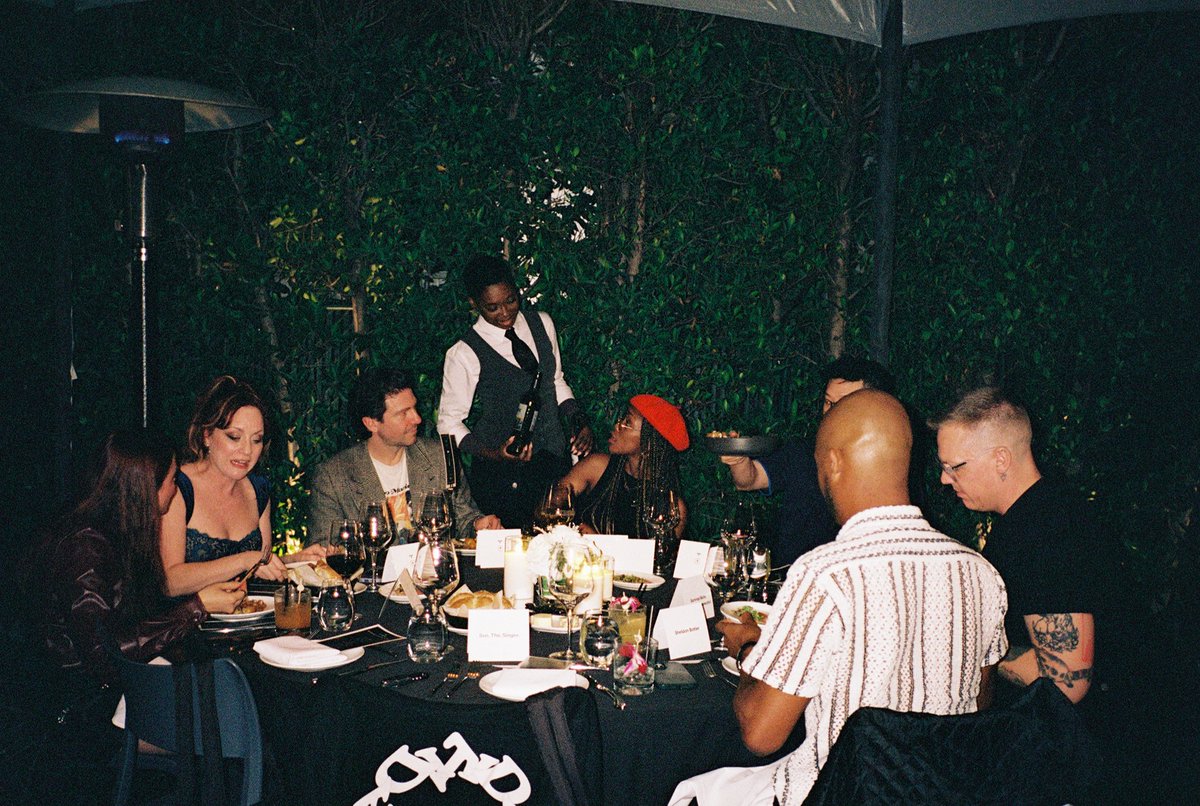 oftmrw's tweet photo. Cheers to a special night in LA 🥂 each artist walked away with their own custom TIDAL jackets, tote bags + more https://t.co/3o7Azs5ISR