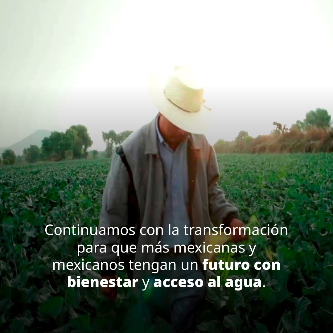 conagua_mx's tweet photo. ¡Transformamos Morelos!

El @GobiernoMX avanza con la tecnificación del Distrito 016, en Morelos, para impulsar la producción de los cultivos de la región, utilizando menos agua. 

#AccionesConagua https://t.co/4KZgWxHa96