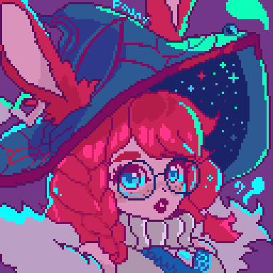 🐰 #Aurora 
tried changing my artstyle a bit!