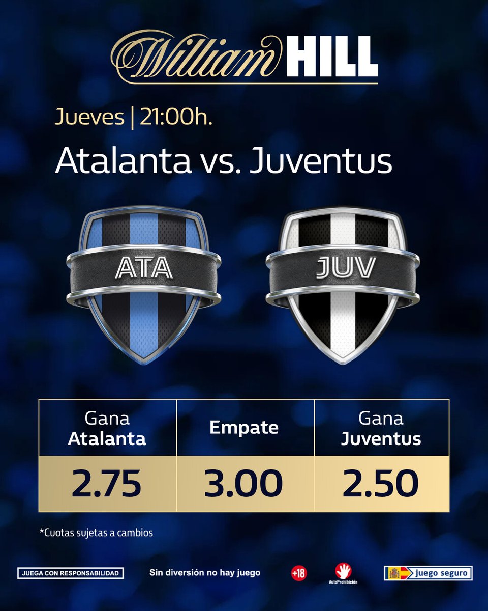 Interfaz de la app de William Hill