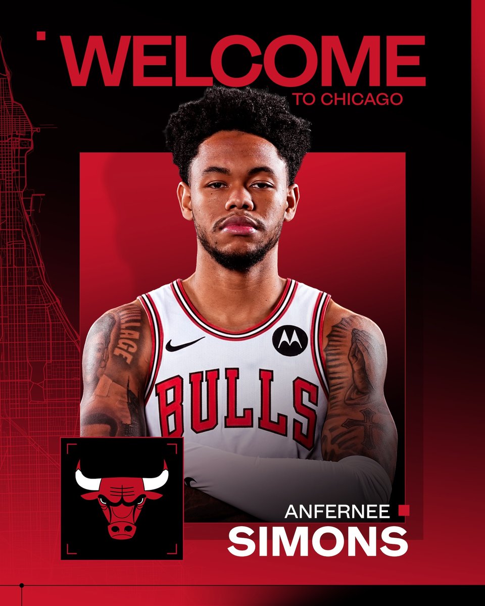 Welcome to Chicago, <a href="/AnferneeSimons/">Anfernee Simons</a>!