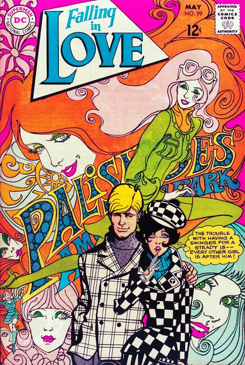"The trouble with having a swinger for a steady…"

Falling In Love, issue 99 May 1968.