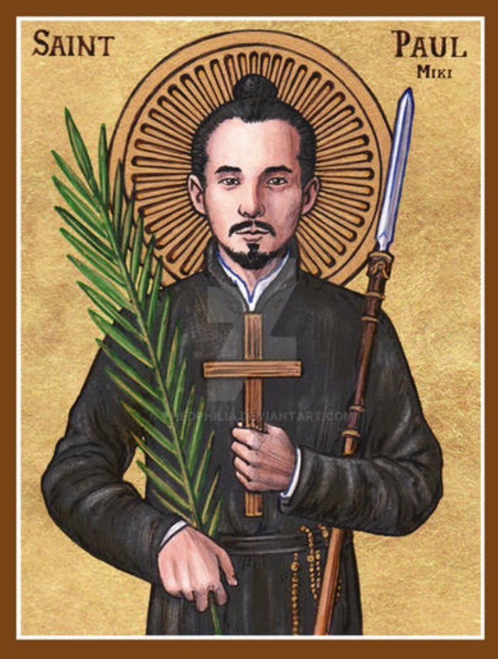 In 1597, 26 Christians were crucified in Nagasaki, Japan for refusing to deny Christ.

St. Paul Miki, a Jesuit seminarian, preached from his cross: "There is no other way to be saved except the Christian way."

They sang psalms as they died.

That's what unshakeable faith looks
